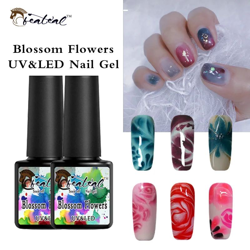 УФ и светодиодный Гель лак Blossom для профессионального маникюра 8 мл все