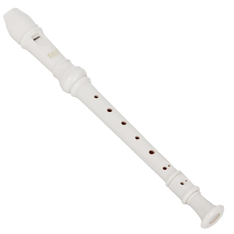 ИРИН Abs рекордер кларнет сопрано длинная флейта барокко рекордер Fingering музыкальный инструмент Аксессуары для начинающих(белый