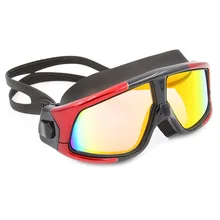 Защитные очки для Кита с гальваническим покрытием, большая коробка, высокое разрешение, водонепроницаемые, противотуманные, модные, для взрослых мужчин и женщин, для плавания, Glasse