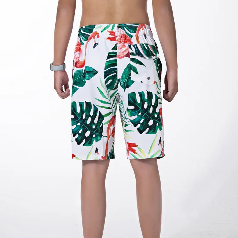 Flash Sale Swimming Beach Shorts Men Swimwear Quick Dry Swimsuit Swim Trunks Beachwear Bathing Surf Summer Running Pocket Bottoms