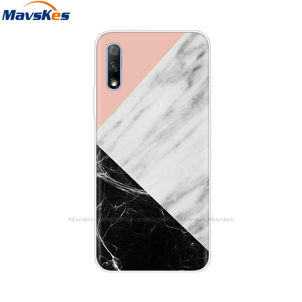 5 Силиконовый чехол для huawei honor 9x с милым рисунком, чехол-бампер для huawei honor 9X honor 9x premium, с отверстием для отпечатков пальцев, русский стиль, 5,69 дюйма - Цвет: 5