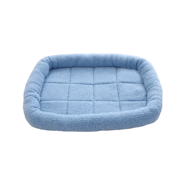 

New Winter Warm Lamb Wool Small Medium Pet Mat For Dogs And Cats