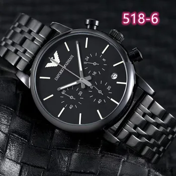 

ZO86 Armani- Fashion classic luxury brand all pointer working watch high quality precision Wrist watch