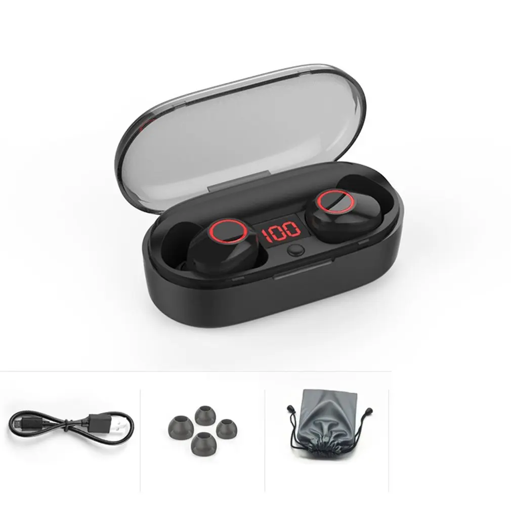 J29Tws In-Ear Wireless Headset 5.0 Stereo With Charging Box Headphones Business Call Sports Running Headphones