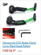 22mm Universal Motorcycle Accessories HandleBar Grips End Brake Clutch Lever Protection Guard For KTM 690 SMC With 690SMC Logo