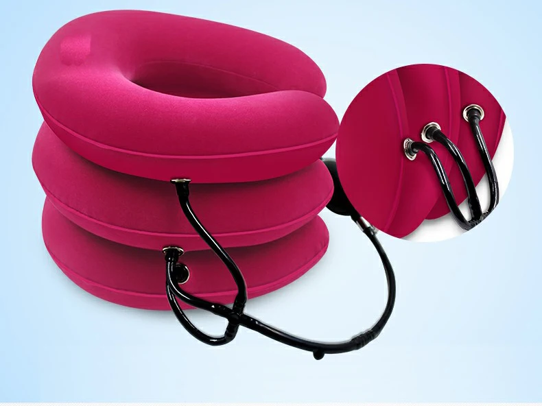 neck stretching devices Inflatable Cervical Care Therapy Tool Office Neck Physiotherapy Spondylosis Massage Traction Device