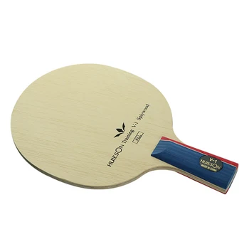 

2pcs Lightweight Wooden Shockproof Horizontal Straight Grip Indoor Outdoor Elastic Exercise Table Tennis Racket Reactor Beginner