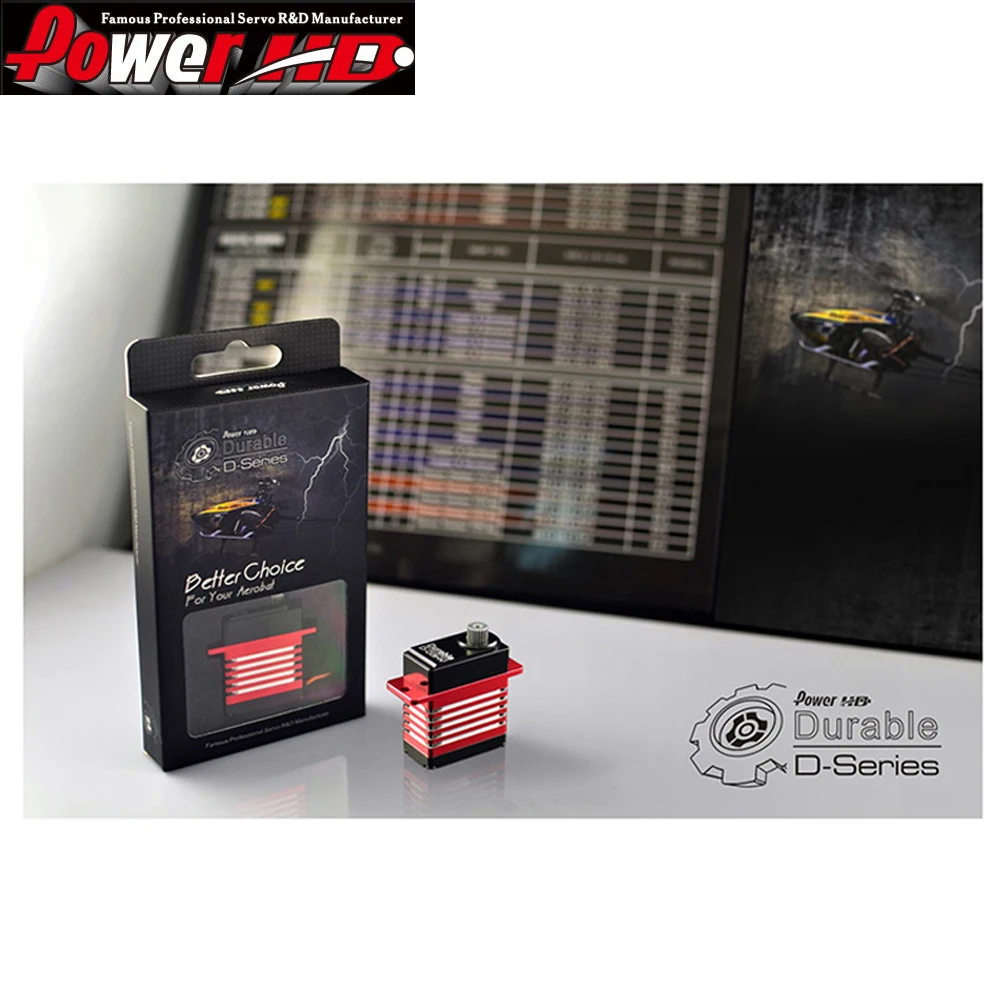 

1pcs 100% Original Power HD D-04HV 4.2KG Power large torque micro digital servo robot manipulator helicopter