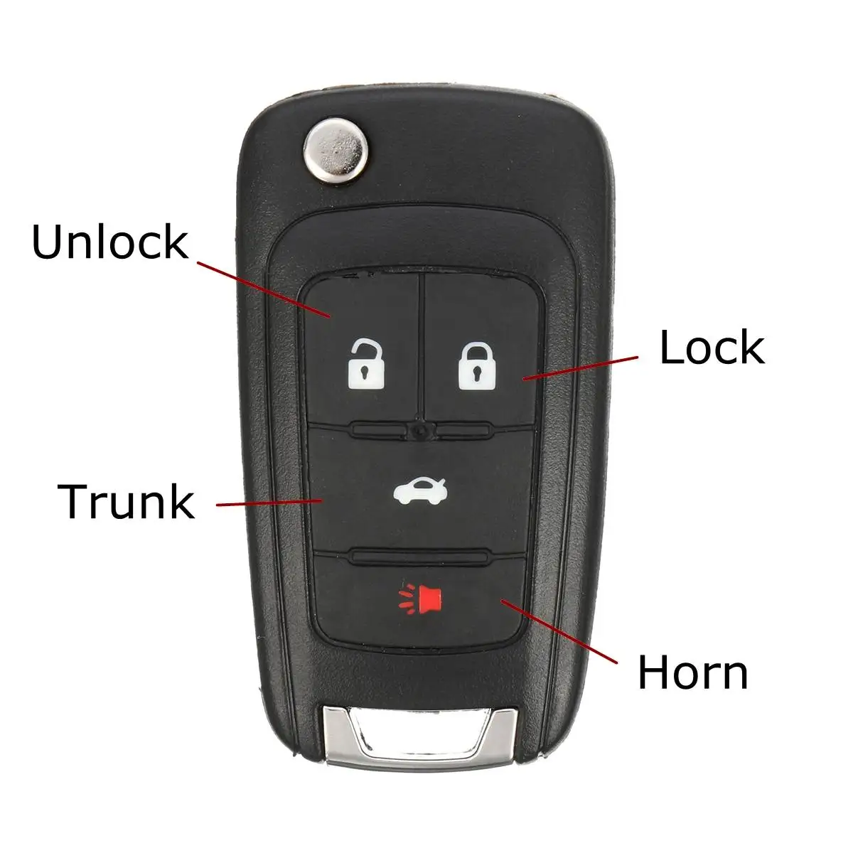 

4Buttons 315MHz Car Alarm Remote Key Door Lock fit for Chevrolet Malibu for Cruze for Buick Encore Regal Verano OHT01060512