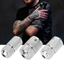 Самофиксирующаяся татуировочная машина из нержавеющей стали Ручка портативная татуировочная машина пистолет ручка аксессуар