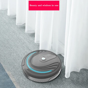 

Mini Automatic Sweeping Vacuuming Robot Home Floor Cleaning Robot Vacuum Mute Automatically Change Direction Super Suction