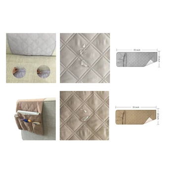 

Waterproof Armchair Sofa Chair Storage Bag Remote Control Phone Sundries Holder Household Bedside Organizer Hanging Bag