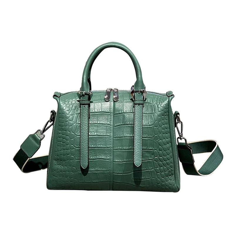 

Simple female bag new genuine leather bag handbag fashion one shoulder messenger bag