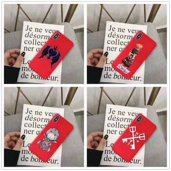 

Anime Kingdom Hearts Vitrais Macio Matte red TPU phone case for iPhone 11 11Pro 11ProMax X XR XS Max 8 8Plus 7 7Plus 6s 6Plus