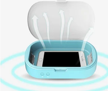 

UV UV LED PHONE BAG SANITIZER Sanitizer Box Mini Face Mask UV Sterilizer Portable Phone Sanitizer Disposable mask Disinfection