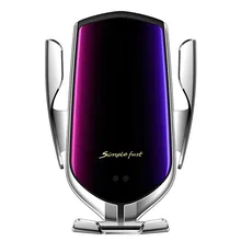 R2 беспроводной держатель тихий держатель для смартфона автомобильное зарядное устройство Быстрая Гравитация аксессуары натяжение Интеллектуальный ИК Автоматический зажим