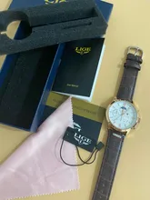 LIGE-reloj analógico con correa de cuero para hombre, nuevo accesorio de pulsera de cuarzo resistente al agua con calendario, complemento deportivo Masculino de marca de lujo con diseño moderno, color marrón, 2021