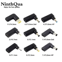 Laptop Power Adapter Connector Dc Plug USB Type C Female to Universal Male Jack Converter for Lenovo for Asus Notebook Charger