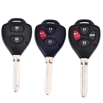 

2/3/4 Buttons Remote Key Shell For Toyota Camry Avalon Corolla Matrix RAV4 Venza Yaris Replacement Blank Case