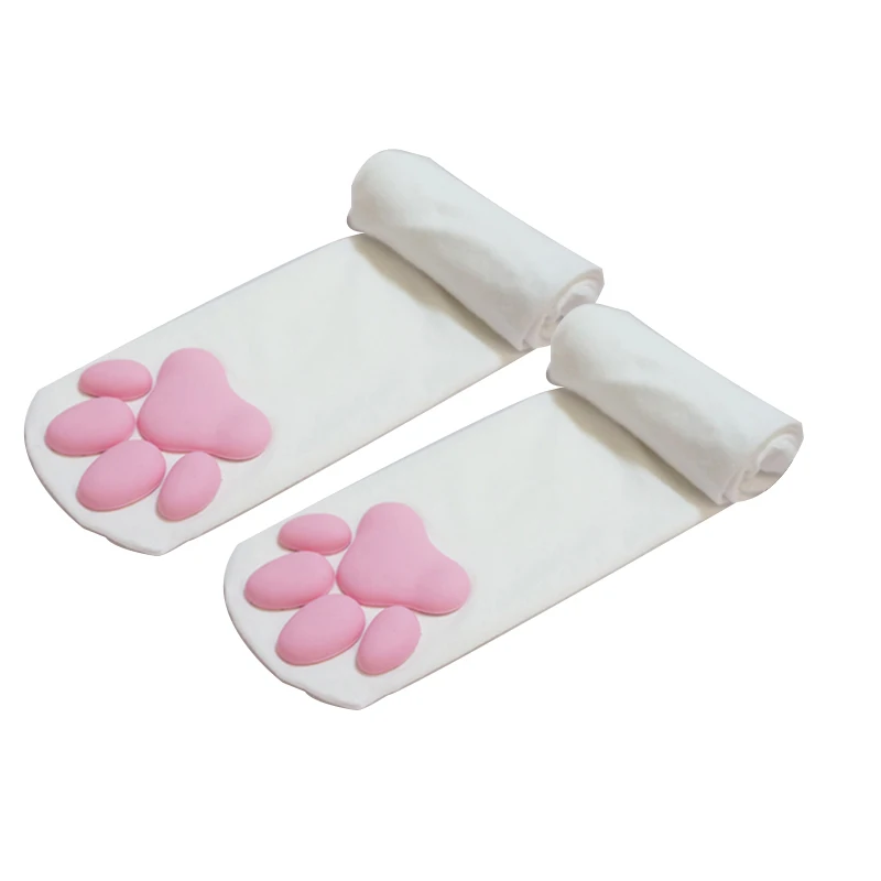 Cosplay&ware Over Knee Kawaii 3d Cat Pad Kitten Paw Socks Girl Lolita Cosplay Velvet Leggings Overknee Thigh High Long Stockings 60cm -Zentai shop online H537b618676464c74aa2e470d7becadeaS.jpg