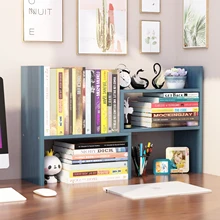 Büro Einfache Desktop Regal Für Haushalt Kleine Display Bücherregal Schlafsaal Schreibtisch Lagerung Versenkbare Buch Regal Für Kinder Schlafzimmer