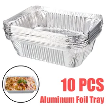 Одноразовые блюда для барбекю, алюминиевая фольга, перерабатываемая смазка, поддон для гриля, кухонные инструменты