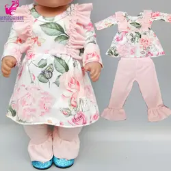Кукла балетное платье подходит для 43 см новорожденных Одежда для куклы-младенца и кукольная одежда