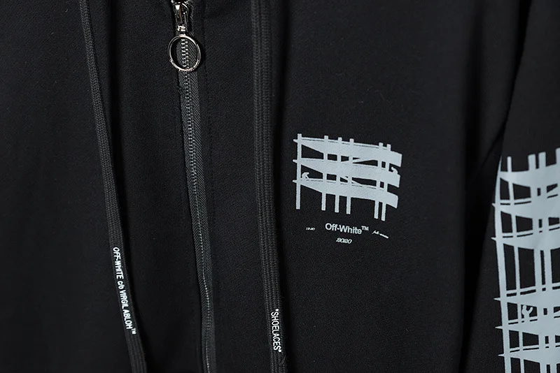 OFF-WHITE кардиган с принтом стрелы