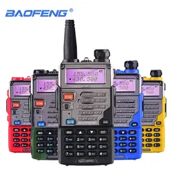 Baofeng UV-5RE портативная рация UHF VHF Walky Talky профессиональное CB радио HF трансивер Baofeng UV-5R UV 5R модернизированное двухстороннее радио