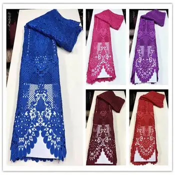 

Lace Fabric Peach African Lace Fabric 2020 High Quality Lace Beaded French Nigerian Lace Fabrics 3D Lace 5 Yards /Lot ! YJ102180