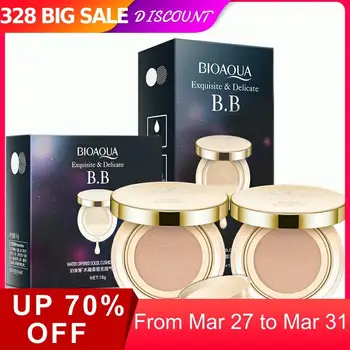 

Cushion BB Cream CC Moisturizing Natural Makeup Concealer Primer Foundation Whitening Waterproof Brighten Face Base Cosmetics M