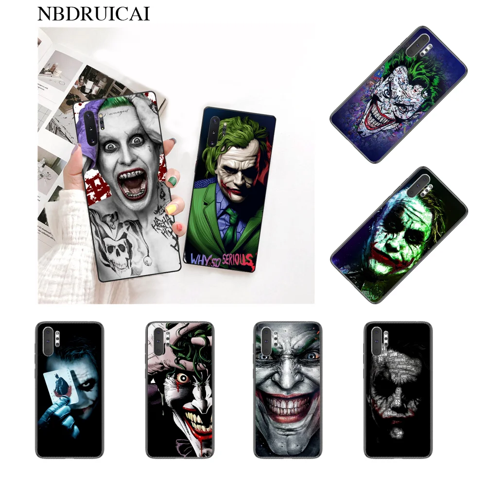 

Joker On Sale Luxury Cool Phone Accessories Phone Case for Samsung Note 3 4 5 7 8 9 10 pro A7 2018 A10 A40 A50 A70 J7 2018