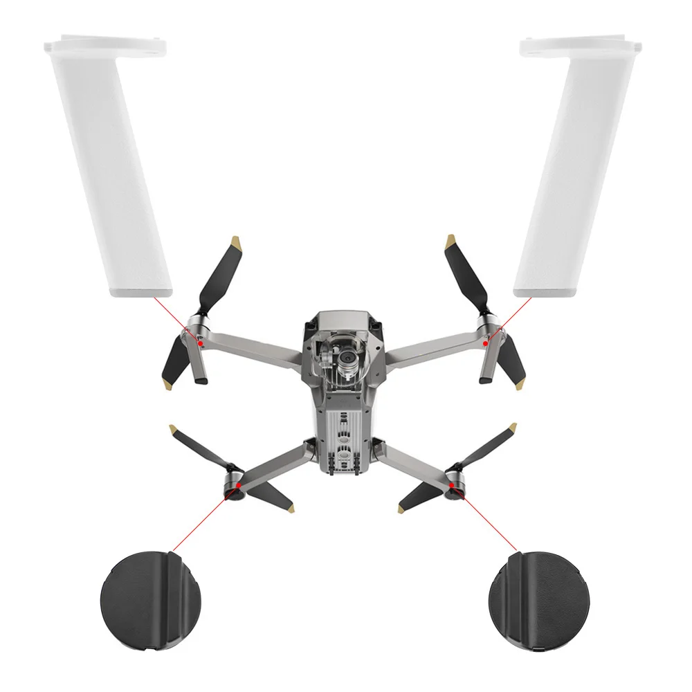 Лучшие продажи передний левый правый шасси стенд для DJI Mavic Pro Замена запчастей