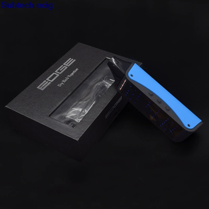 Original dry herb vaporizer EDGE kit ceramic heating Temperature Control 2000mah with LED light electronic cigarette vape pen