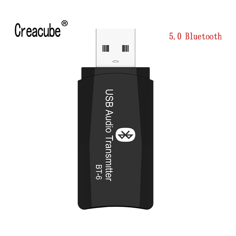 2 в 1 Bluetooth 5 0 аудио приемник передатчик мини стерео AUX RCA USB разъем 3 мм для ТВ ПК