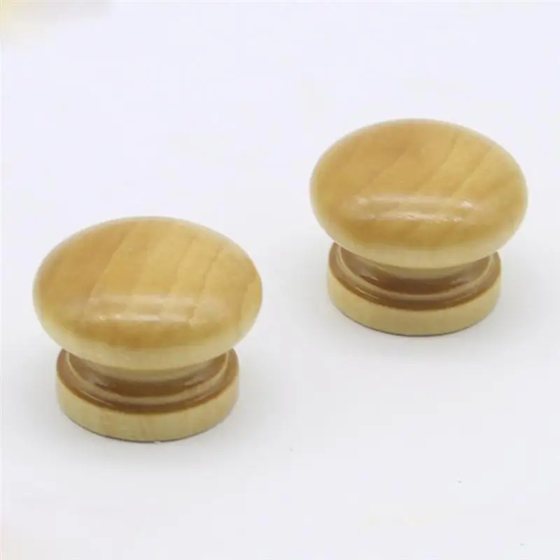 30 шт деревянные ручки для ящиков круглые кухонные дверей шкафа и мебельные кухни