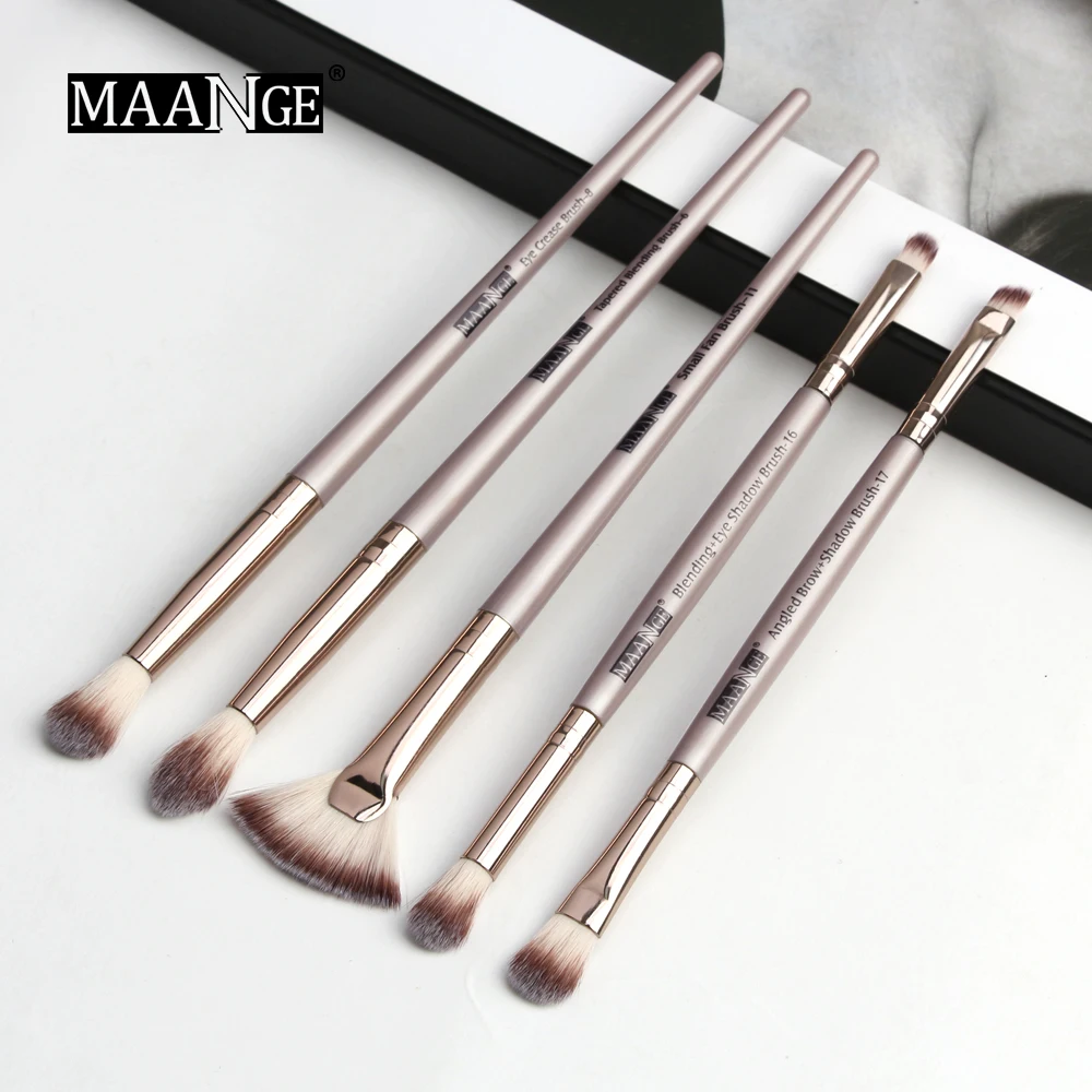 

5 pcs Professional Make up Brushes Kit Eye shadow brush Fan-shaped Makeup Brush Set drop shipping