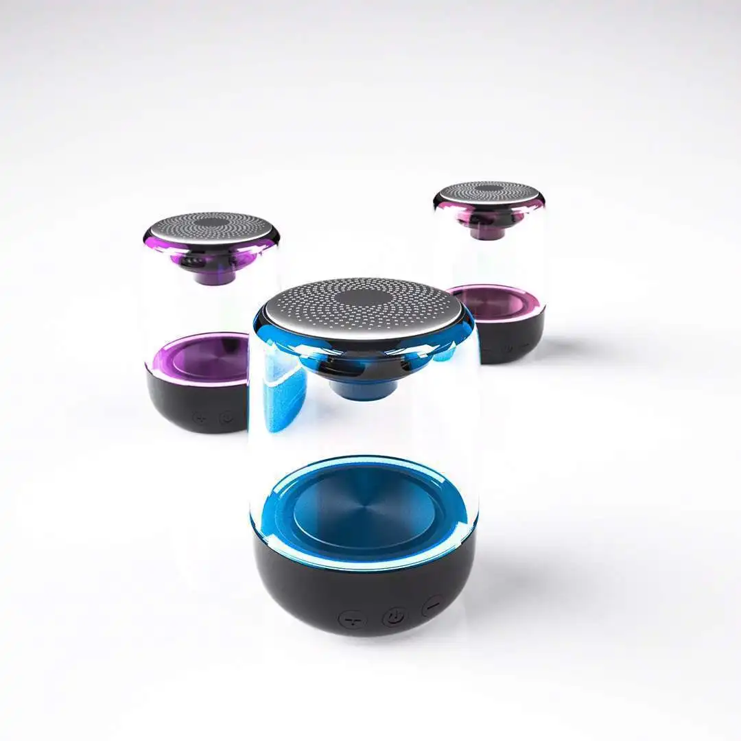 C7 mini indoor outdoor wireless Bluetooth speaker with LED colorful lights bestseller mini Portable Bluetooth speaker