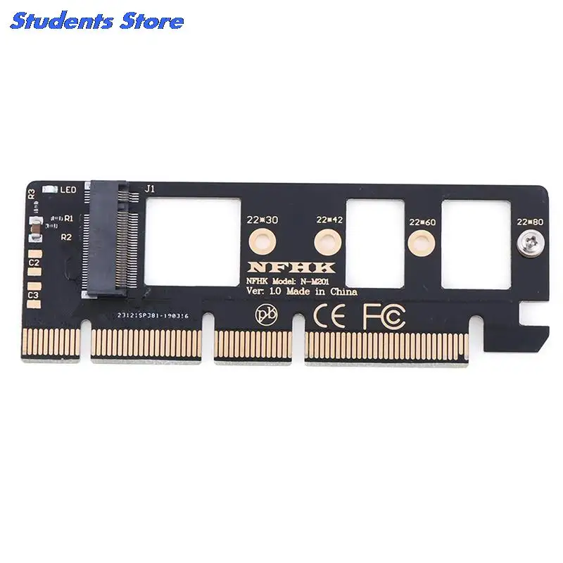 

Переходник NGFF M Key M.2 NVME AHCI SSD на PCI-E PCI Express 3,0 16x x4, переходник-карта для XP941 SM951 PM951 A110 SSD