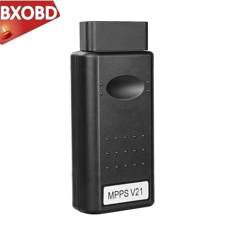 10 шт./лот MPPS V21 Авто ECU чип тюнинг интерфейс V16 V18 для EDC15 EDC16 EDC17 Многоязычный CAN Flasher