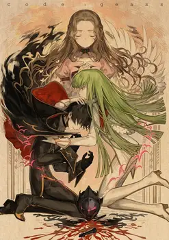 Code Geass Lelouch of The Rebellion Anime Posters Canvas Painting Wall Decor Poster Wall Decor Wall Art Picture Home Decor 2