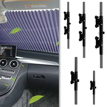

46/65/70/cm Car Retractable Windshield Anti-UV Car Window Shade Car Front Sun Block Auto Rear Window Foldable Curtain Sunshade