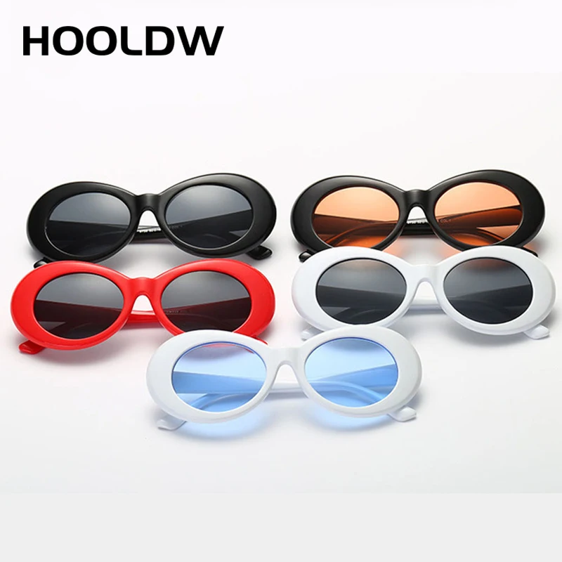 Классические очки Clout Goggle 5 шт./лот овальные женские солнцезащитные Курта Кобейна