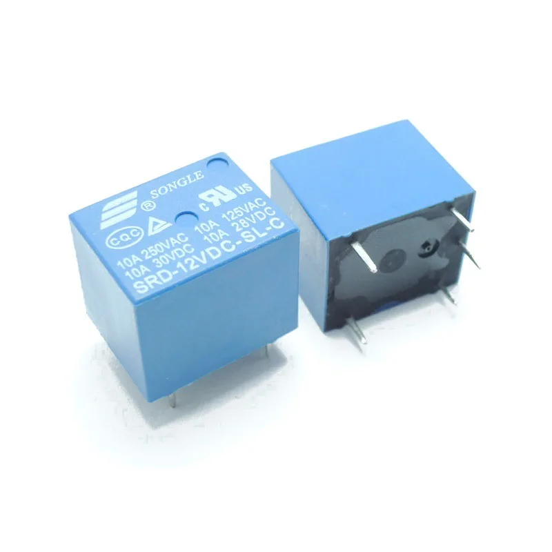 

SRD-12VDC-SL-C 10A 5-Foot Songle Electric Relay Genuine Original Genuine Product Promotion