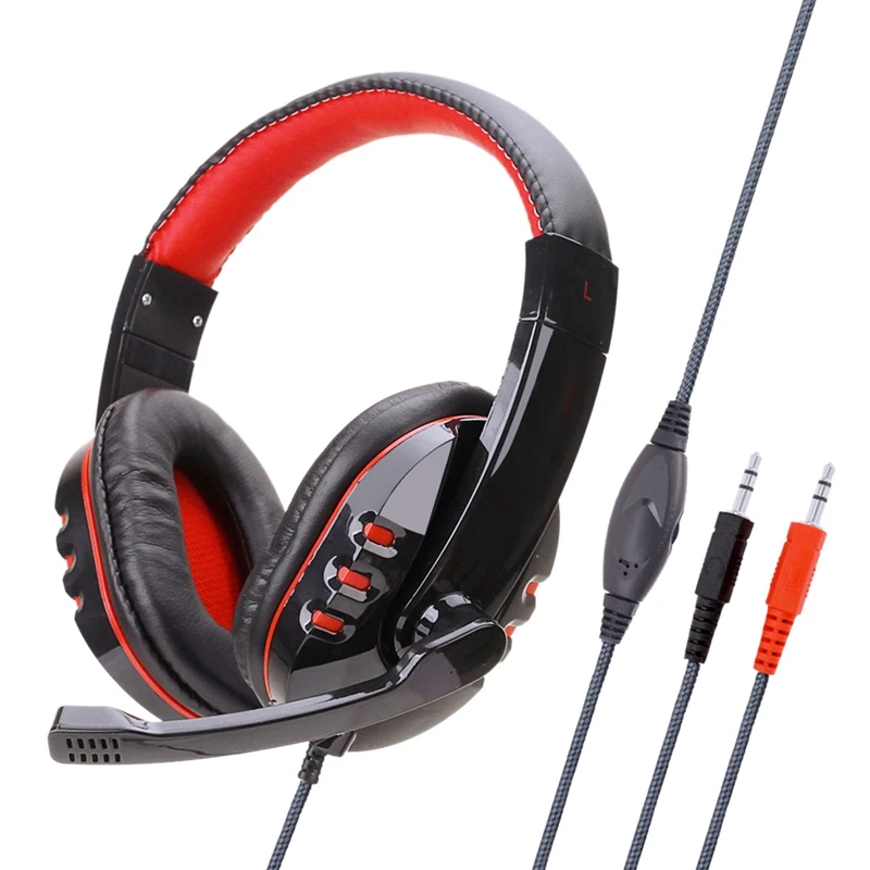 Wired Headphones LED Light Headset Gaming Earphone SY733 for Computer with microphone Auriculares Con Cable for PC