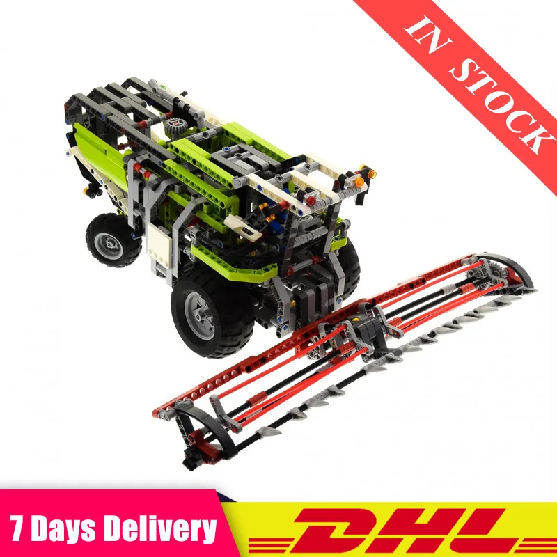 

IN Stock 20041 1107Pcs Technic The Combine Harvester Set Compatible 8274 Educational Building Blocks Bricks Toy Model