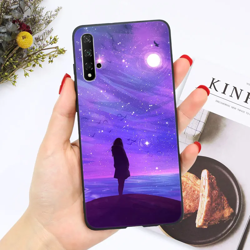 XX17 Для huawei Honor 10 Lite 20 20S 10i 20i Pro View 20 чехол-накладка глянцевый яркий мягкий силиконовый чехол для телефона - Цвет: XX17