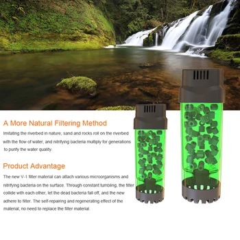 

Aquarium Fluidized Bed Filter Nitrifying Bacteria Air Oxygen Pump Maker Fish Tank Decoration Device Air Stone Bubble Accessories