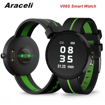 

V06S Smart Watch Bluetooth Heart Rate Monitor Blood Pressure Fitness Tracker SmartWatch Sport Bracelet V06S Smart Watch