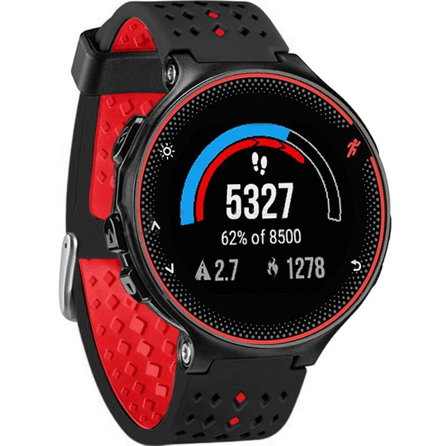 Correa de muñeca para reloj Garmin Forerunner, 235, 220, 230, 620, 735XT,  accesorios de pulsera de silicona deportiva - AliExpress